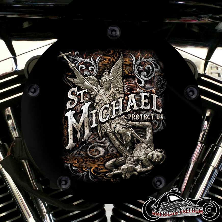 Custom air cleaner covers outlet for harley davidson